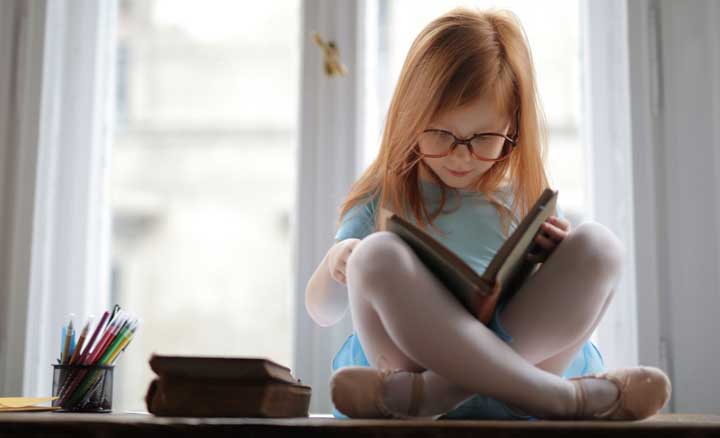 Books are helping children to develop intellectually