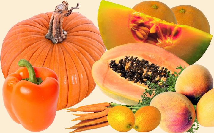 Frutas alarenjados como fontes de carotenoides