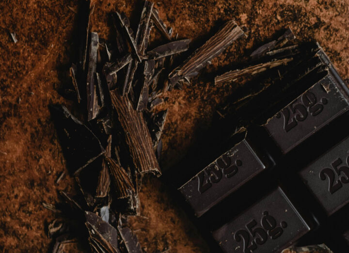 A dark chocolate use for cooking