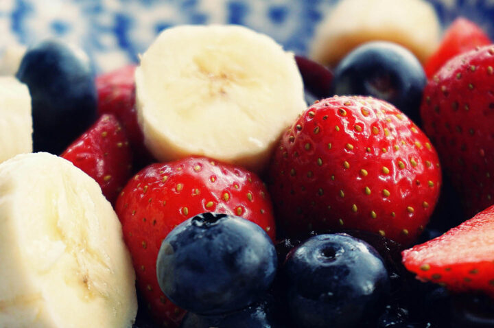 Frutas e bagas ricas em antioxidantes