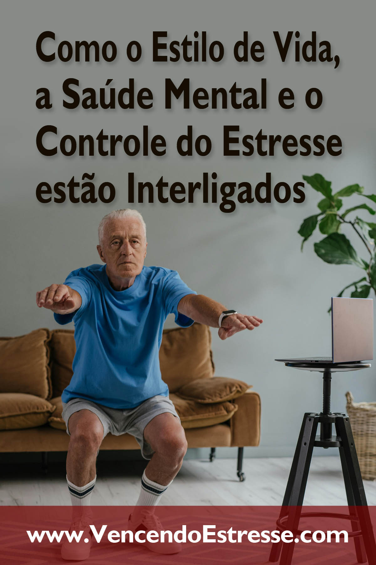 Como o Estilo de Vida, a Saúde Mental e o Controle do Estresse estão Interligados