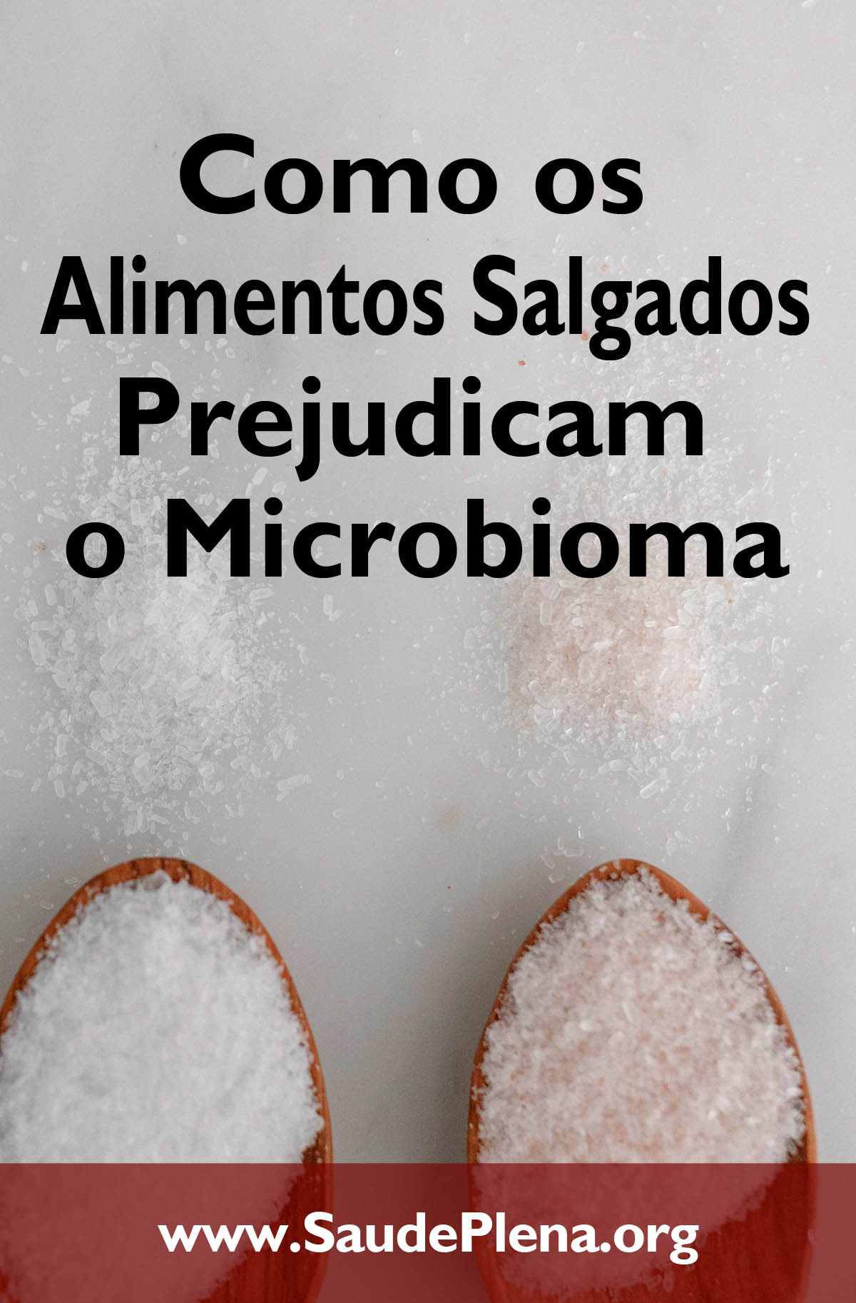 Como os Alimentos Salgados Prejudicam o Microbioma